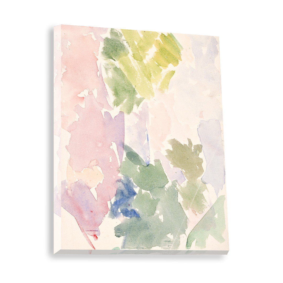 Pastel Wash — white frame fine art print — Art & Olive
