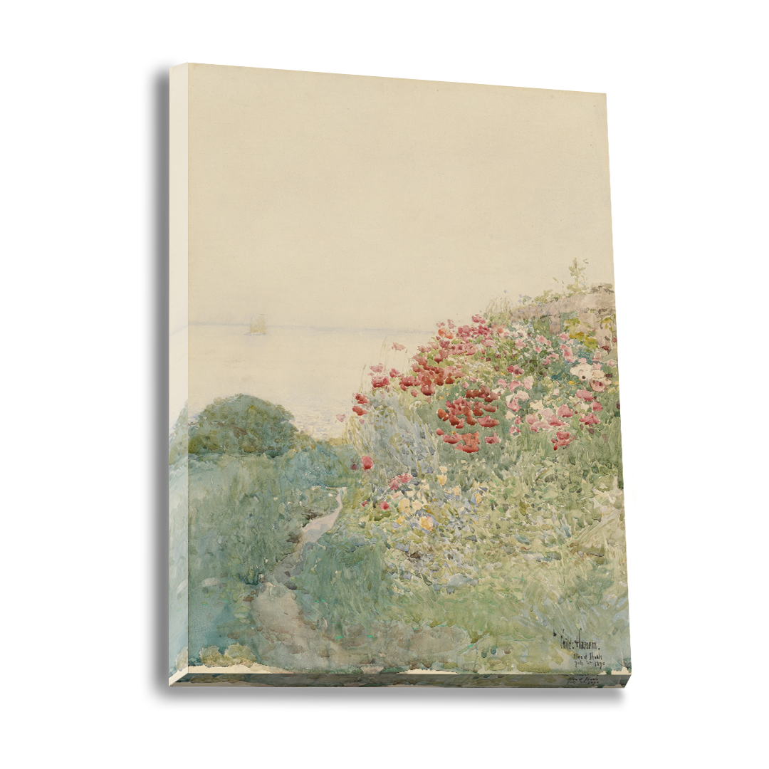Among The Poppies — silver frame fine art print — Art & Olive