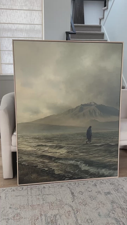 Walking on Water (Portrait) | Canvas