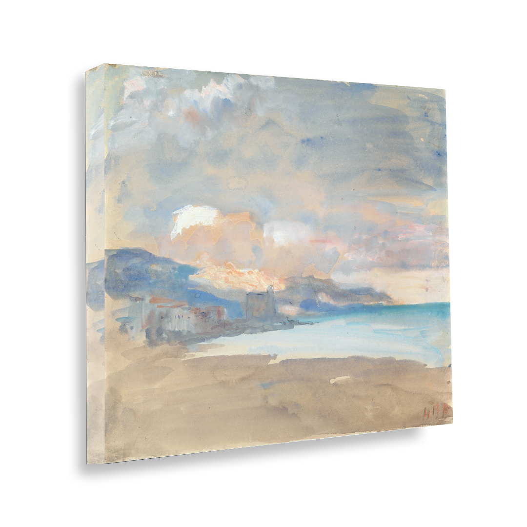 South Of France — silver frame fine art print — Art & Olive