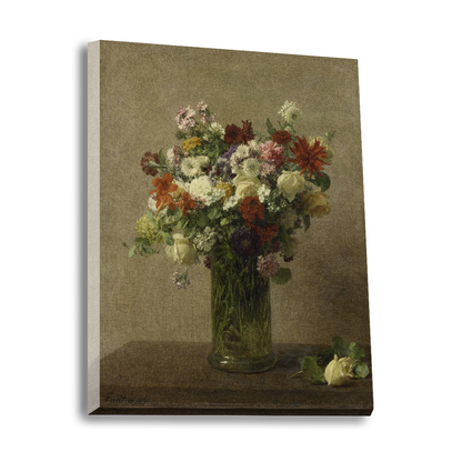 Spring Bouquet — gold frame fine art print — Art & Olive