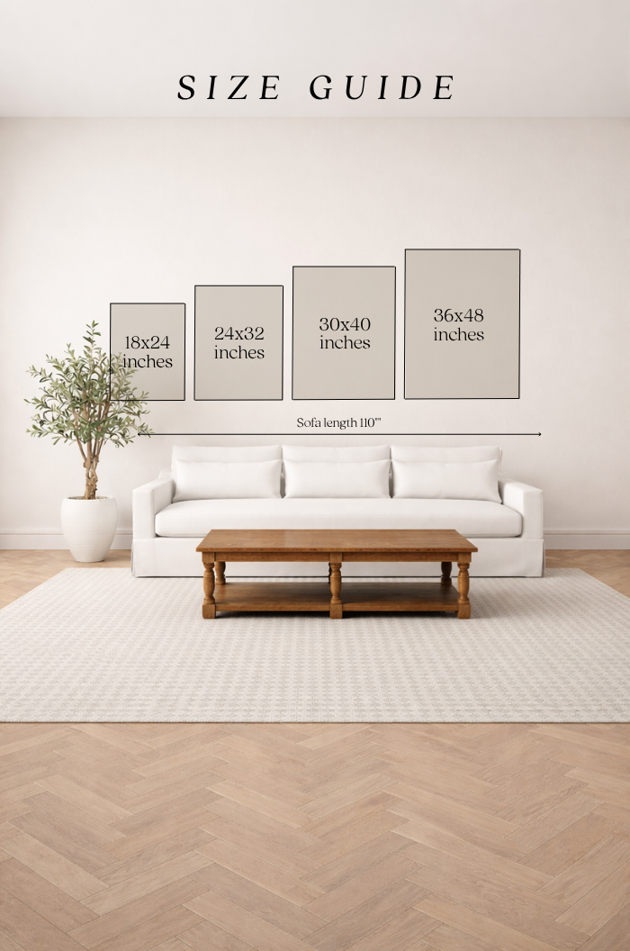 Walking on Water (Portrait) — silver frame fine art print — Art & Olive