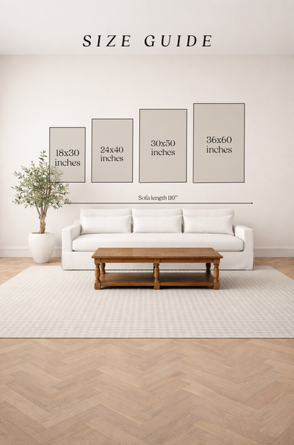 Colors Of Peace — framed option canvas print — Art & Olive