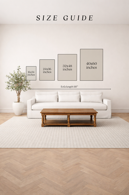 Praise — white frame fine art print — Art & Olive