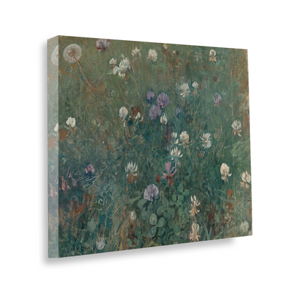Wild Clover — gold frame fine art print — Art & Olive